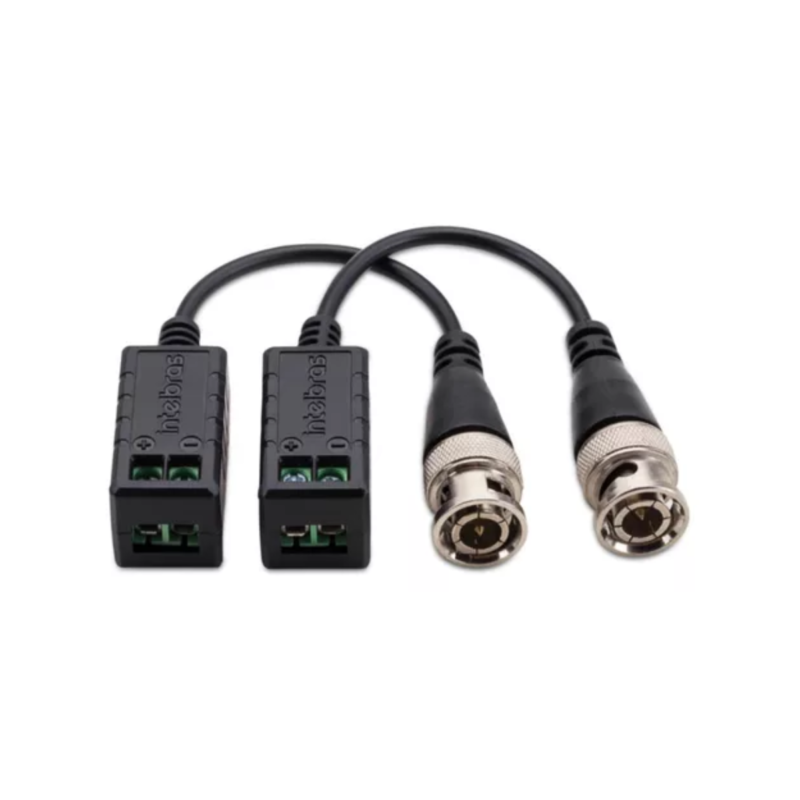 Balun Passivo Intelbras VB 301 P | Transmissão de Vídeo Segura e Estável para CFTV