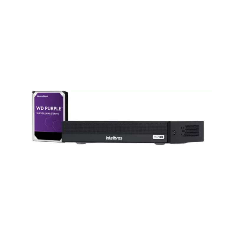 Gravador Digital de Vídeo Intelbras MHDX 1104-C | DVR 4 Canais, Multi HD 5x1 e Monitoramento Remoto