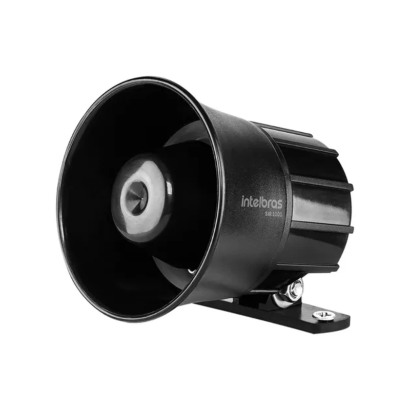 Sirene com Fio Intelbras SIR 1000 Preto | 105 dB para Sistemas de Alarme e Segurança - Imagem 3