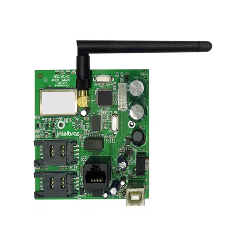 Módulo de Comunicação Intelbras XEG 4000 SMART | Conectividade Ethernet e GPRS para Monitoramento de Alarmes