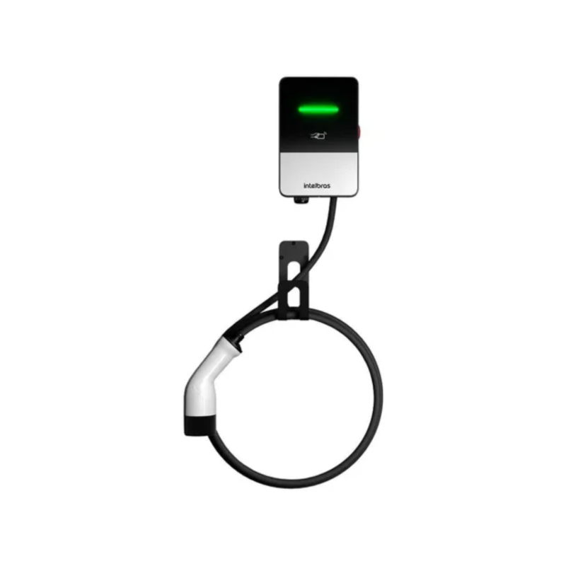 Estação de Recarga Intelbras EVE 0074H | Carregador Residencial para Veículos Elétricos Tipo 2 - 7,4 kW