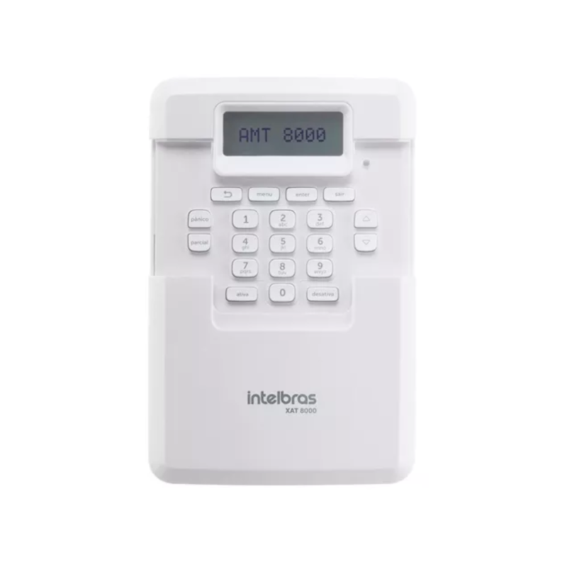 Teclado Sem Fio Intelbras XAT 8000 | Controle Remoto Inteligente para o Sistema 8000