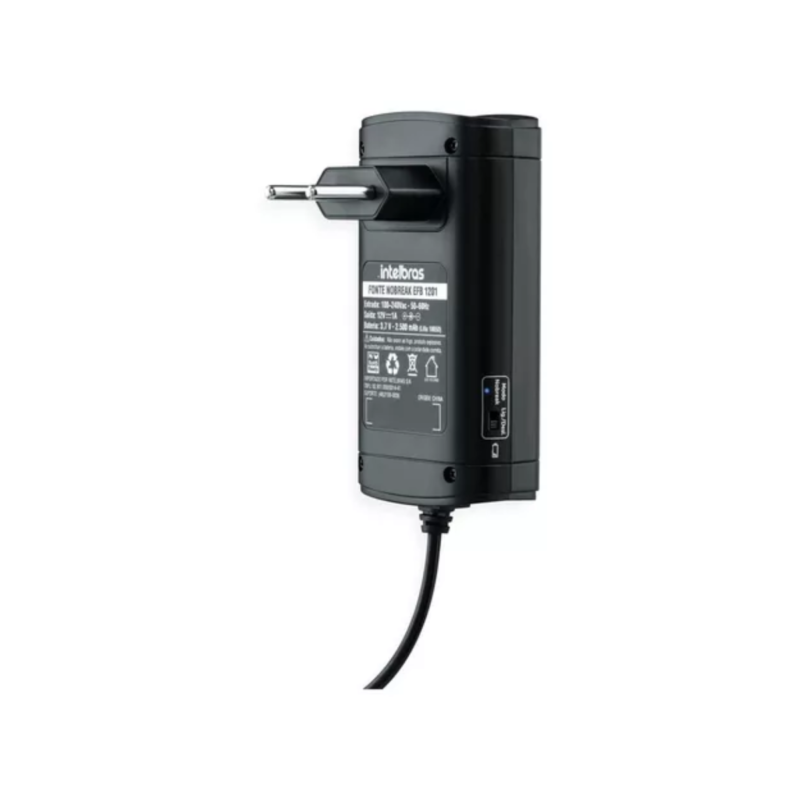 Fonte Nobreak Intelbras EFB 1201 | 12V 1A com Alimentação Ininterrupta - Imagem 4