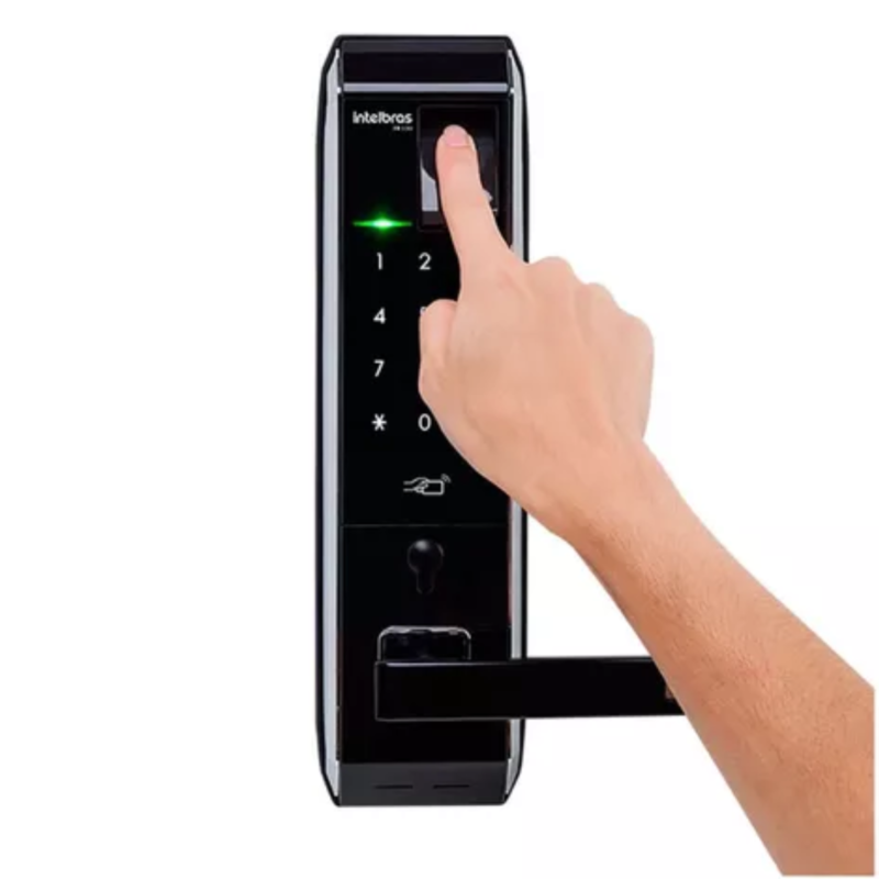 Fechadura Digital de Embutir Intelbras FR 330 | Abertura por Biometria, Senha e Cartão - Imagem 5