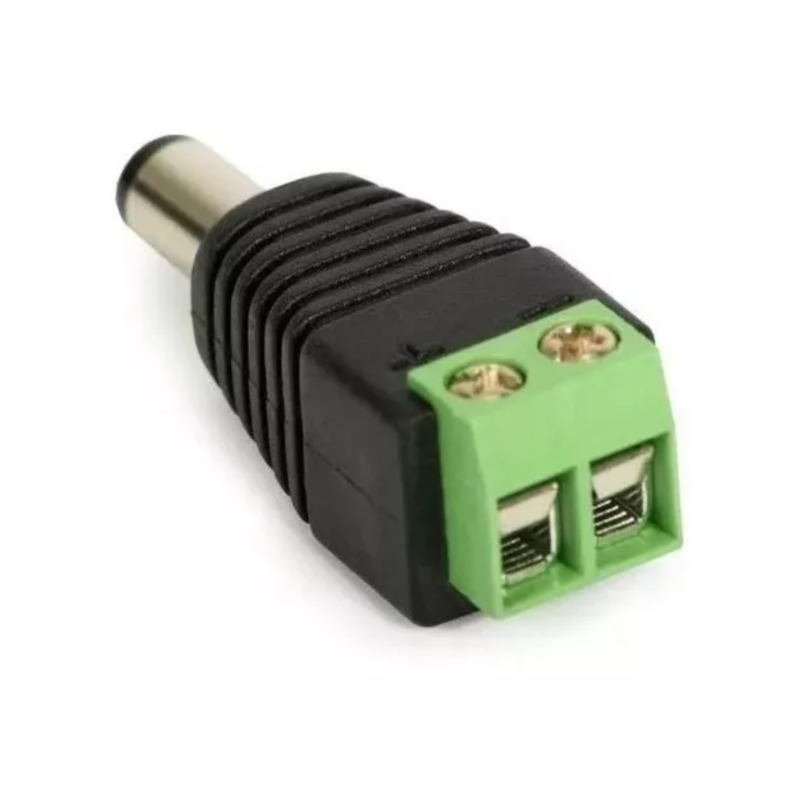 Kit Com 6 Conector P4 Macho Borne Camera Cftv Fita Led - Imagem 2