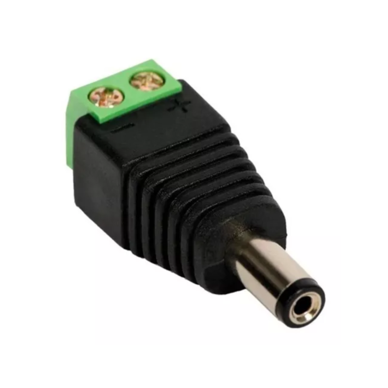 Kit Com 6 Conector P4 Macho Borne Camera Cftv Fita Led - Imagem 3